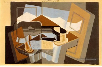 Juan Gris œuvres - la montagne le canigou 1921 Juan Gris